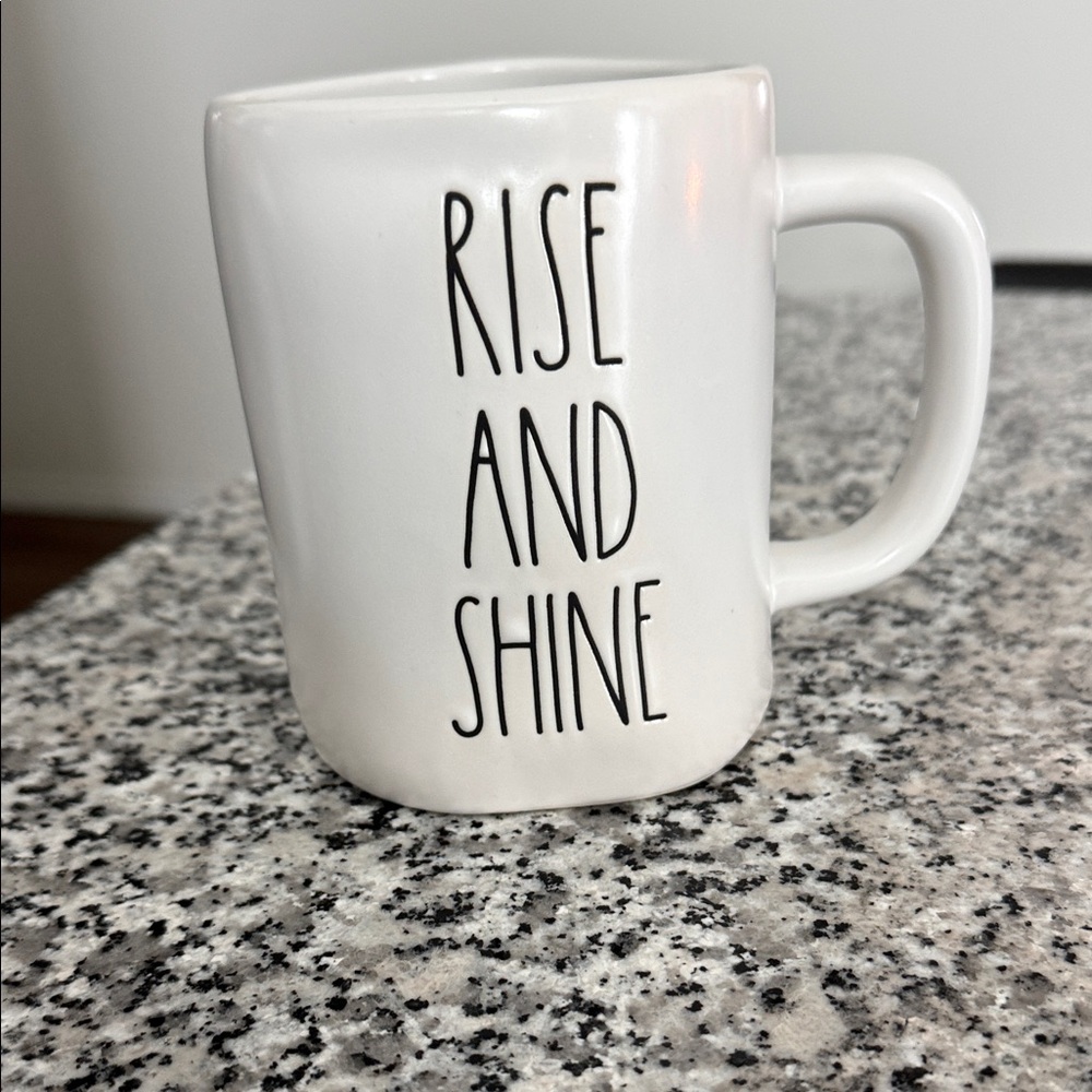 Rae Dunn Rise and Shine Cow Mug